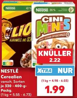 Kaufland Nestlé Cerealien Angebot