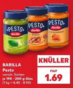 Kaufland BARILLA Pesto Angebot