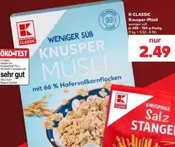 Kaufland K-Classic Knusper-Müsli Angebot