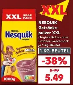 Kaufland NESQUIK Getränkepulver XXL Angebot