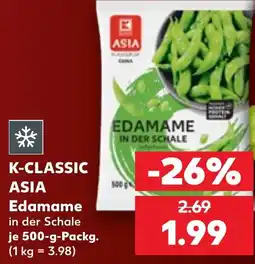 Kaufland K-CLASSIC ASIA Edamame in der Schale Angebot