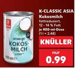 Kaufland K-CLASSIC ASIA Kokosmilch Angebot