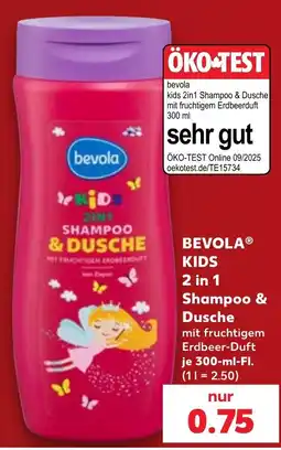 Kaufland BEVOLA® KIDS 2 in 1 Shampoo & Dusche Angebot