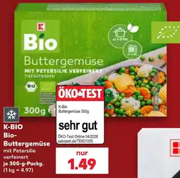 Kaufland K-BIO Bio Buttergemüse Angebot