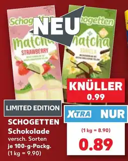 Kaufland SCHOGETTEN Schokolade Angebot