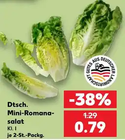 Kaufland Dtsch. Mini-Romana-salat Angebot