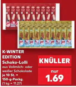 Kaufland K-WINTER EDITION Schoko-Lolli Angebot