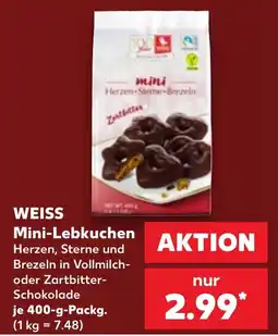 Kaufland WEISS Mini-Lebkuchen Angebot