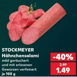 Kaufland STOCKMEYER Hähnchensalami Angebot