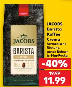 Kaufland Jacobs Barista Kaffee Crema Angebot