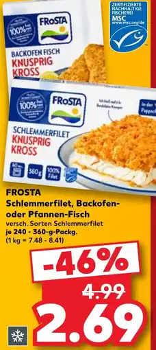 Kaufland FROSTA Schlemmerfilet Angebot