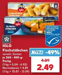 Kaufland IGLO Fischstäbchen Angebot