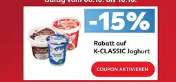 Kaufland K-CLASSIC Joghurt Angebot