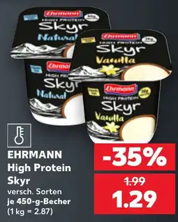 Kaufland Ehrmann High Protein Skyr Angebot