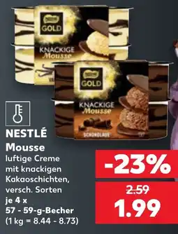 Kaufland Nestlé Mousse Angebot