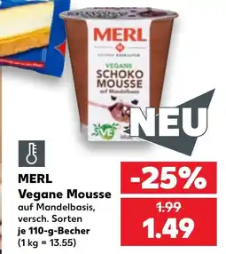 Kaufland MERL Vegane Mousse Angebot