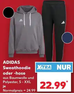 Kaufland ADIDAS Sweathoodie oder -hose Angebot
