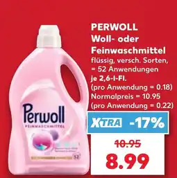 Kaufland Perwoll Feinwaschmittel Angebot