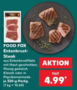 Kaufland FOOD FOX Entenbrust-Steak Angebot