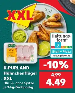 Kaufland K-PURLAND Hähnchenflügel XXL Angebot