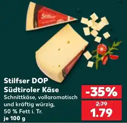 Kaufland Stilfser DOP Südtiroler Käse Angebot