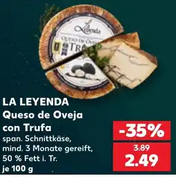 Kaufland LA LEYENDA Queso de Oveja con Trufa Angebot
