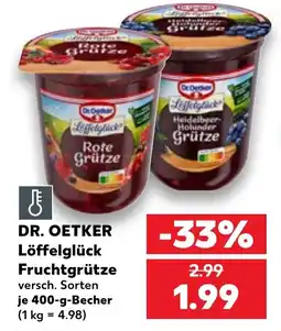 Kaufland DR. OETKER Löffelglück Fruchtgrütze Angebot