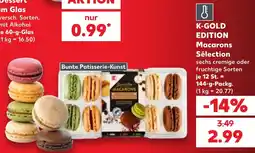 Kaufland K-GOLD EDITION Macarons Sélection Angebot