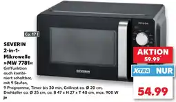 Kaufland SEVERIN 2-in-1-Mikrowelle »MW 7781« Angebot