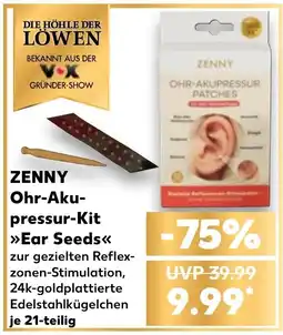 Kaufland ZENNY Ohr-Akupressur-Kit »Ear Seeds« Angebot