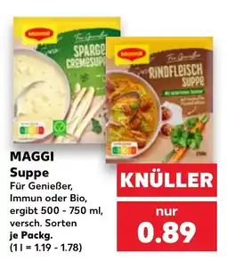 Kaufland MAGGI Suppe Angebot