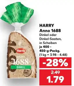 Kaufland HARRY Anno 1688 Dinkel Angebot