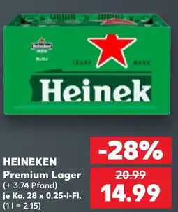 Kaufland HEINEKEN Premium Lager Angebot