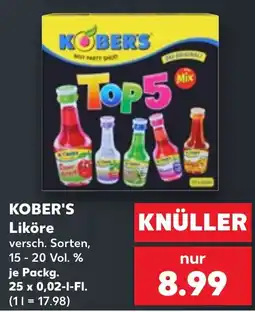 Kaufland KOBER'S Liköre Angebot