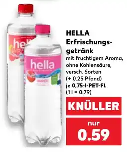 Kaufland HELLA Erfrischungsgetränk Angebot