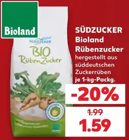 Kaufland SÜDZUCKER Bioland Rübenzucker Angebot