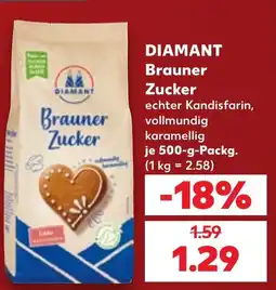 Kaufland DIAMANT Brauner Zucker Angebot