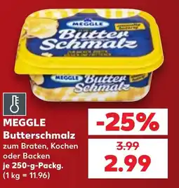 Kaufland MEGGLE Butterschmalz Angebot