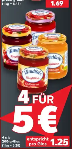 Kaufland Ländliebe Konfitüre Angebot