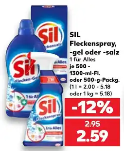 Kaufland SIL Fleckenspray Angebot