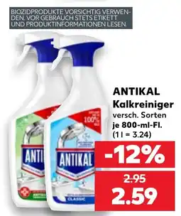 Kaufland ANTIKAL Kalkreiniger Angebot