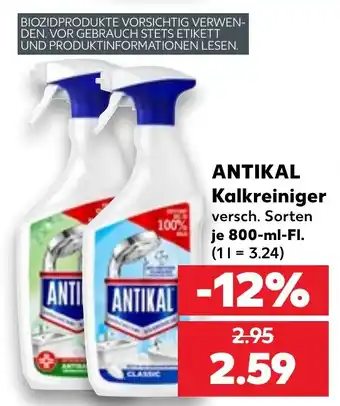 ANTIKAL Kalkreiniger