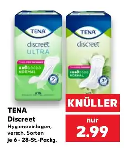 Kaufland TENA Discreet Hygieneeinlagen Angebot