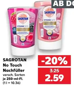 Kaufland SAGROTAN No Touch Nachfüller Angebot