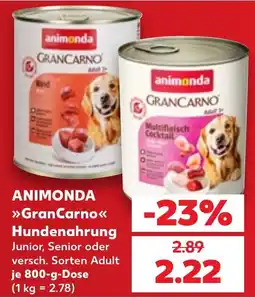 Kaufland animonda GranCarno Angebot