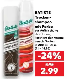 Kaufland BATISTE Trocken-shampoo mit Farbe Angebot