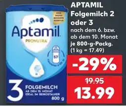 Kaufland Aptamil Folgemilch 3 Angebot