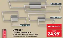 Kaufland LIVARNO® LED-Deckenleuchte Angebot