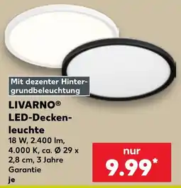 Kaufland LIVARNO® LED-Deckenleuchte Angebot