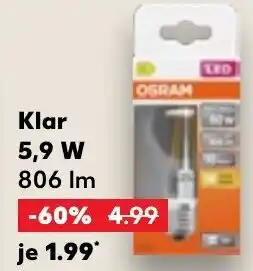 Kaufland OSRAM LED Angebot